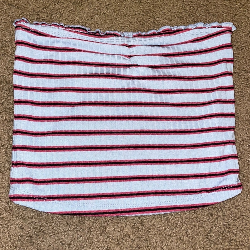 Blue & red tube top - Abercrombie & Fitch - Small